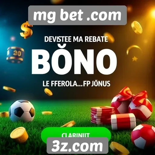 Como funciona o sistema de bônus do mg bet